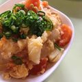 めぐまろろ's cooksnap of when they made 肉じゃがリメイク♪卵とじ丼.