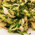 クックGHPPU3☆'s cooksnap of when they made 鶏ささみと きゅうりのワサビ酢醤油和え❃.