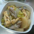 マリィの母's cooksnap of when they made 滋味旨い♡大根と蒟蒻と薄揚げの炊いたん。.