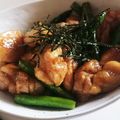 RYOCO∞'s cooksnap of when they made 即席☆鶏肉とアスパラの照り焼き☆.