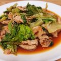 和音モア's cooksnap of when they made チャチャッと時短！豚肉とレタスの辣油炒め.