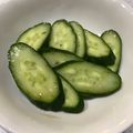 みぃ’sかぁちゃん's cooksnap of when they made 簡単！子どもも大好き♪ きゅうりの浅漬け.