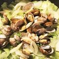 ぽんぽんきっき's cooksnap of when they made 春キャベツとアサリの蒸し焼き♫.