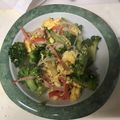 apple☆'s cooksnap of when they made カニカマとブロッコリーのたまご炒め.