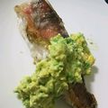 氷蘭々's cooksnap of when they made アボカドチーズソースで鮭のムニエル.