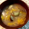 クック7VX0OF☆'s cooksnap of when they made なすと白菜のお味噌汁✿.