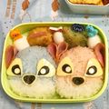 あいみnキッチン's cooksnap of when they made 運動会☆キャラ弁☆スティッチ.