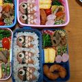 ゆいてった's cooksnap of when they made こいのぼりスパムおにぎりのお弁当.