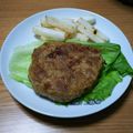 みじゅーくもーの's cooksnap of when they made 肉汁じゅわ〜！格上ハンバーグ.