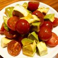 モケ缶's cooksnap of when they made トマトとアボガドサラダ☆和風ドレッシング.