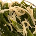 komachicco's cooksnap of when they made 茎わかめと自家製切り干し大根ナムル.