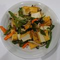 tamapo's cooksnap of when they made 簡単♡節約おかず♡絹揚げ野菜炒め.