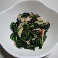 こくぼっち's cooksnap of when they made ファミレスの定番☆ほうれん草のソテー.