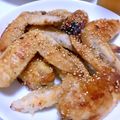 ♡ぴゅぴ♡'s cooksnap of when they made 簡単！フライパンで甘辛手羽先♡.