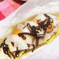 リュウ宝マル's cooksnap of when they made ハマチの塩昆布蒸し.