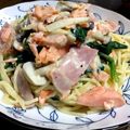 トモゾ's cooksnap of when they made 豆乳で♡ほうれん草のクリームパスタ♬.