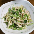 yuchiママ's cooksnap of when they made 【簡単】切り干し大根と豆苗のサラダ.