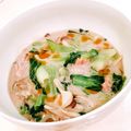 クックEBXFTK☆'s cooksnap of when they made チンゲン菜のクリーム煮.