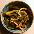 nemuchan's cooksnap of when they made ふきと油揚げの煮物.