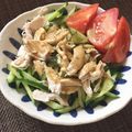 ちゃみな＊'s cooksnap of when they made 簡単！しゃぶしゃぶのタレで棒棒鶏サラダ♪.