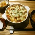 クックあこ's cooksnap of when they made *焼くだけ簡単☆納豆とキムチのドリア風*.