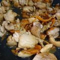 うお月's cooksnap of when they made ヘルシーに!!人参と鶏もも肉の生姜焼き.
