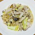 max4995's cooksnap of when they made ランチに♡柚子胡椒バター醤油パスタ♡.