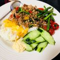 aibongo's cooksnap of when they made 本格的！ ガパオライス.