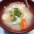 クック3IJVP1☆'s cooksnap of when they made ふし麺の味噌汁.