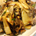 tamahei02's cooksnap of when they made 筍と豚肉と舞茸のオイスターソース炒め.