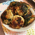 uenotiru's cooksnap of when they made 豚こま･ほうれん草･チーズの☆つくね風.