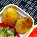 nosso's cooksnap of when they made 揚げない♡こなっとうふコロッケ.