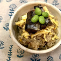 サキコバ's cooksnap of when they made ［サンマ蒲焼き缶 炊き込みご飯］.