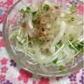 ぽぽきゅ's cooksnap of when they made ☆新玉ねぎの梅風味サラダ☆.