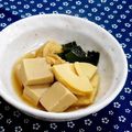ｍａｒｉ♪'s cooksnap of when they made 重曹で美味♡たけのこと高野豆腐の煮物.
