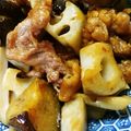 チジミちゃん's cooksnap of when they made 豚肉とレンコンの甘辛煮.