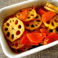 頑張るmama．'s cooksnap of when they made 【簡単味付け常備菜】蓮根と人参の金平♪.