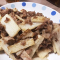 あにゃ08's cooksnap of when they made 豚こまと長芋のこんがり炒め♪.
