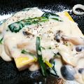 vvきょんvv's cooksnap of when they made 豆腐ステーキのホワイトソースがけ.
