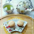 sakuraロゼット's cooksnap of when they made 材料3つで簡単ミニいちご最中.