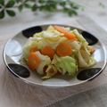 まろんかふぇ's cooksnap of when they made キャベツと人参のコンソメ和え♪レンジOK.