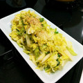 Ruri03's cooksnap of when they made 蒸しキャベツの和え物.