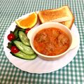 松尾バションボリ's cooksnap of when they made * ミートボールのトマトクリーム煮 *.
