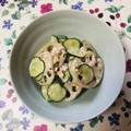 チェックのミニくま's cooksnap of when they made 時短！蓮根ひき肉きゅうりのマヨマス和え♬.