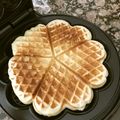 ママりん子's cooksnap of when they made ローズ家のサワードウワッフル.