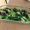 kuriyopi's cooksnap of when they made 野菜嫌いな旦那も（笑）小松菜ごま油炒め.