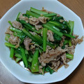 ショコラメロン's cooksnap of when they made 小松菜のオイスター炒め.