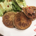 け～こまみぃ's cooksnap of when they made 蓮根のはさみ焼き（甘辛ダレ）.