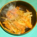 White☆Lily's cooksnap of when they made 食物繊維たっぷりの甘辛炒きんぴらごぼう♪.