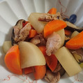 pannya0425's cooksnap of when they made 大根と人参と鶏肉の簡単煮物.